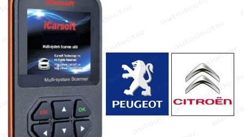 ICarsoft i970 Scanner Diagnoza Peugeot Citroe