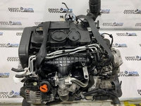 (ID 215) Motor complet echipat fara anexe Seat Leon 2.0 tdi cod BMN