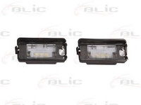 Iluminare numar de circulatie SEAT TOLEDO III (5P2) (2004 - 2009) BLIC 5402-046-21-910 piesa NOUA