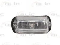 Iluminare numar inmatriculare CITROEN C3 Picasso BLIC 540203806905