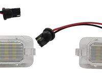 ILUMINAT PLACUTA INMATRICULARE LED stanga/dr noua FORD TRANSIT V363 bus FAD, FBD an 2013-2023