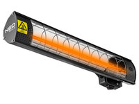 Incalzitor radiant 2000W, IP65, element de incalzire cu lampa cu halogen auriu 90-031