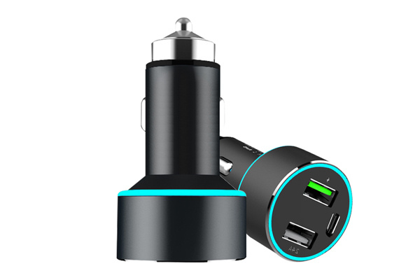 INCARCATOR AUTO 1xUSB QC3.0 + 1xUSB 2.4A + 1xUSB Type-C 42W ⭐⭐⭐⭐⭐