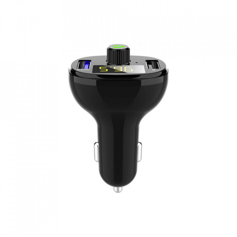 Incarcator auto 1xUSB QC3.0 si 1xUSB 2.4A cu bluetooth si modulator FM