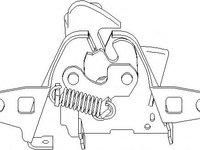 Inchizator capota motor SEAT CORDOBA limuzina (6K1, 6K2), SEAT IBIZA Mk II (6K1), VW POLO limuzina (6KV2) - TOPRAN 112 421