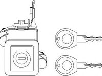 Incuietoare haion VW PASSAT (3A2, 35I), VW PASSAT Variant (3A5, 35I) - TOPRAN 111 128