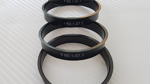 Inele de centrare de la 60,1- 57,1 mm - NOI - PLASTIC