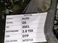 Injectoare Audi Q5, 2021, 2.0 TDi, euro 6, cod injector: 0445111015