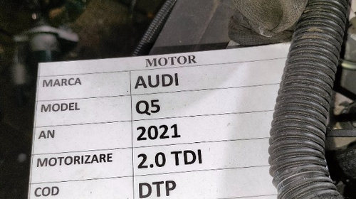 Injectoare Audi Q5, 2021, 2.0 TDi, euro 6, co