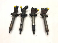 Injectoare Peugeot 207 1.6 hdi 2004-2010 euro 4 cod injector 0445110311 109 cp motor 9HZ 9HY 9HO