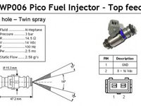 Injector 214310000610 MAGNETI MARELLI pentru Fiat Brava Fiat Bravo CitroEn Saxo Peugeot 106 Fiat Stilo