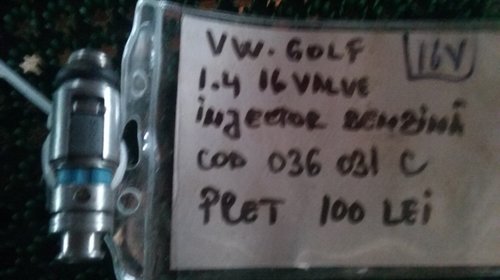Injector benzina 036031 C VW Golf 1.4 16 valv