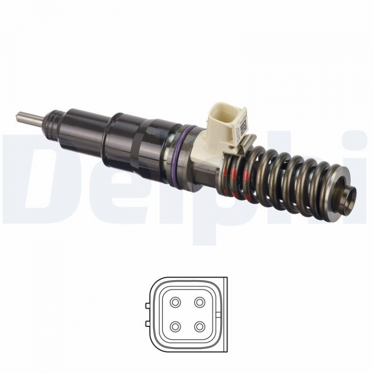 Injector DELPHI BEBE4L07001-12B1