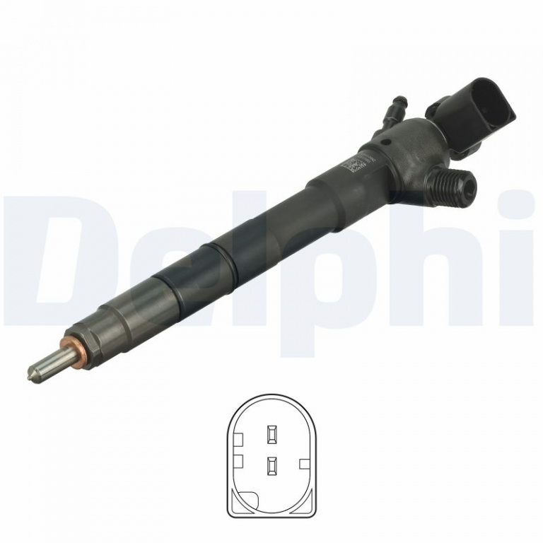 Injector DELPHI HRD373 la SEAT LEON (5F1) CRKB; CXXB; DBKA 1598cc 110cp 81kW 2012 2013 2014 2015 2016 2017 2018 2019 2020