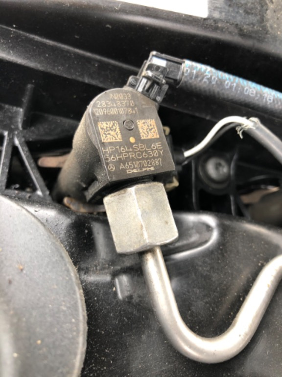 Injector DELPHI Mercedes 2.2 CDI Euro 5 cod: A6510702887