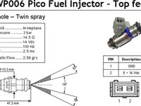 Injector FIAT STILO 192 MAGNETI MARELLI 214310000610