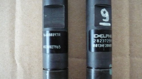 Injector Renault Megane 3 ,1.5 dci , euro 5 , 66 kw / 90 CP (K9K 834) : 166000897R