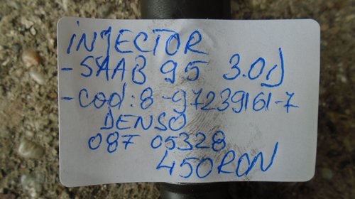 Injector saab 95 3.0d cod 8-97239161-7-denso 08f05328
