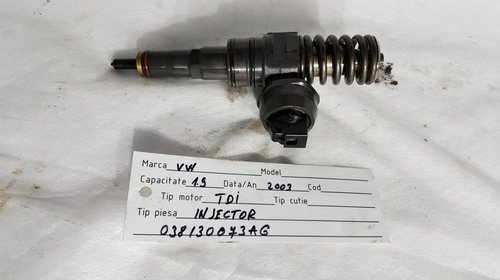 Injector Seat Leon 1.9 TDI 2006 COD: 038 130 073 AG