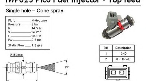 Injector VW POLO 6N1 MAGNETI MARELLI 21431000