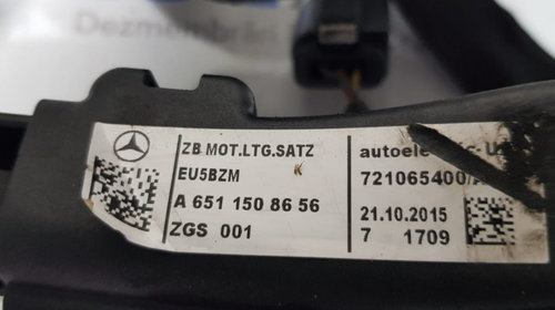 Instalatie electrica motor A6511508656 Mercedes Sprinter 2.2 Euro 5