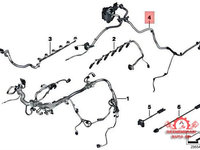 Instalatie electrica motor Bmw seria 7 12518510897