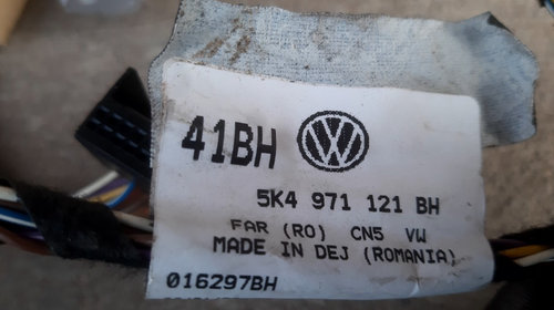 Instalatie electrica usa dreapta fata VW GOLF 6 HATCHBACK cod 5K4971121BH