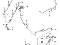 Instalatie haion dreapta Seat Leon 1P 2008 2.0 BKD 103 KW 1P0971147B OEM 1P0971147B