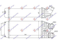 Intercooler 1.4-1.6 Diesel (300x157x80) 48.5mm pentru Peugeot Expert 07-16,Partea Frontala,Radiator Intercooler,Citroen C-Elysee 16-