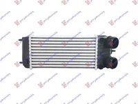 INTERCOOLER 1.4-1.6 HDI (300x155x75) - PEUGEOT 207 06-14, PEUGEOT, PEUGEOT 207 06-14, PEUGEOT, PEUGEOT EXPERT 07-16, Partea frontala, Radiator Intercooler, 027006210