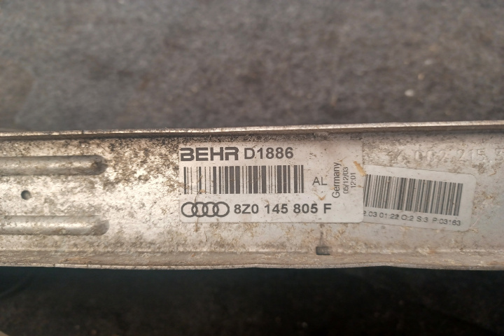 Intercooler 1.4 TDI 8Z0145805F 1.4 TDI 8