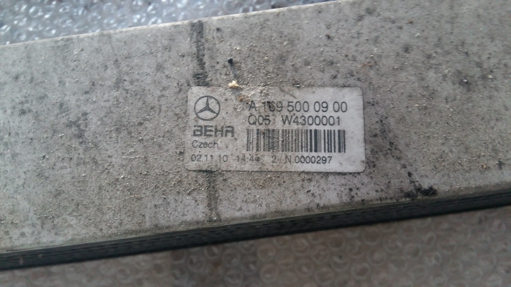 Intercooler a-class b-class w169 w245 20