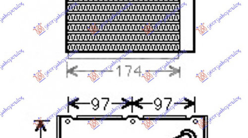 INTERCOOLER ADITIONAL 1.2 TFSi BENZINA (120x2