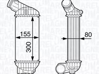 Intercooler ALFA ROMEO 156 932 MAGNETI MARELLI 351319202790 PieseDeTop