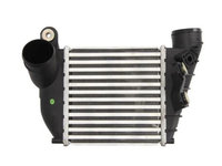 Intercooler Audi A3 (8L), 09.2000-05.2003, motor 1.9 TDI 96kw, diesel, aluminiu brazat/plastic, 183x190x85 mm, SRLine, fara senzor de presiune, alezaj senzor 12mm, cu fisa