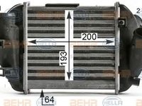 Intercooler AUDI A4 8E2 B6 HELLA 8ML376900361