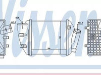 Intercooler AUDI A4 8E2 B6 NISSENS 96708 PieseDeTop