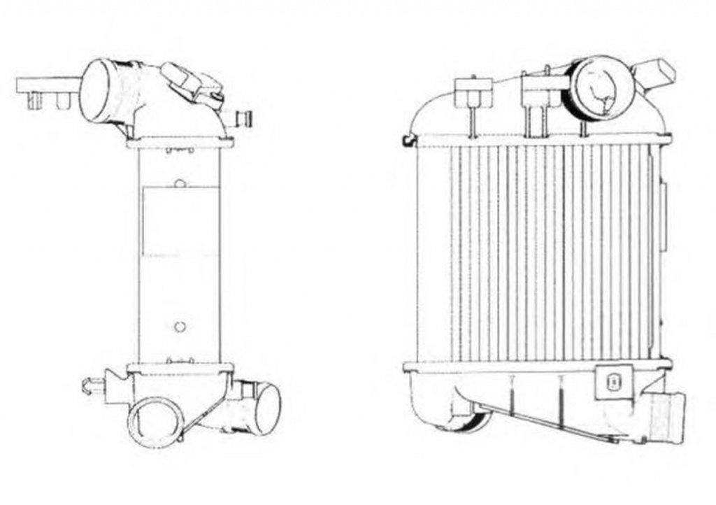 Intercooler AUDI A4 Cabriolet 8H7 B6 8HE B7 NRF 30770