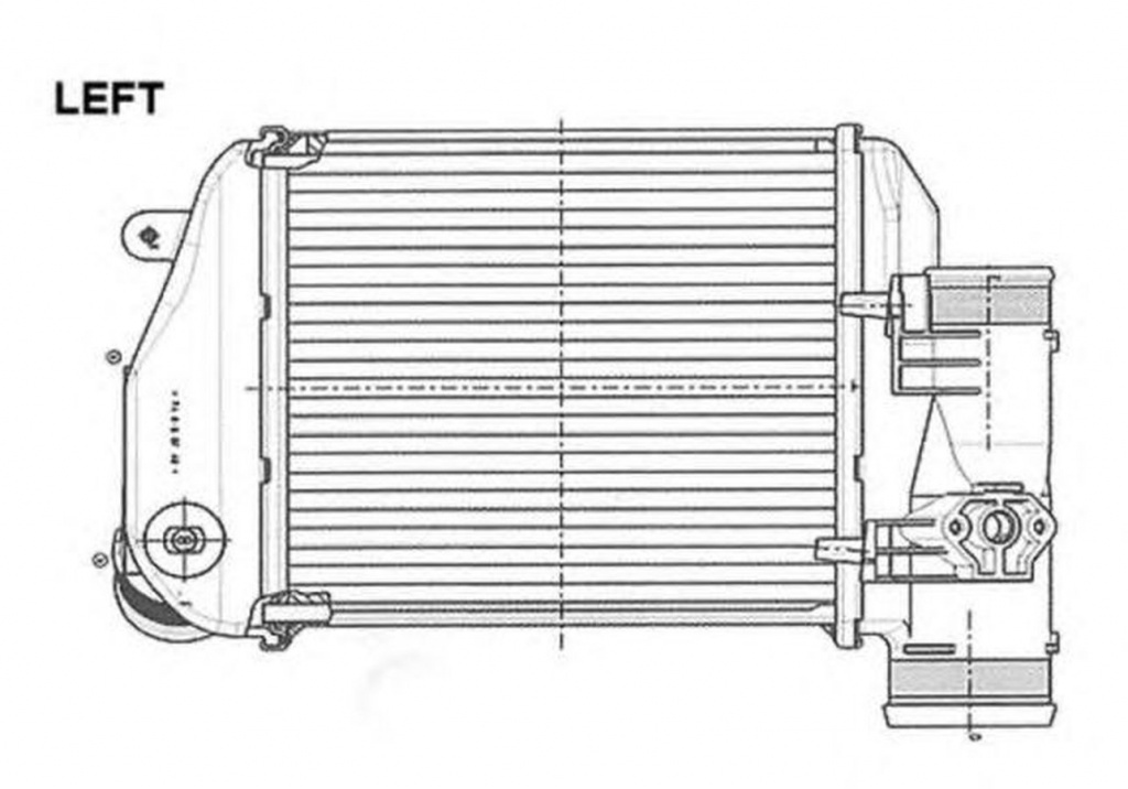 Intercooler AUDI A6 4F2 C6 NRF 30767 PieseDeTop