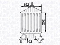 Intercooler BMW 3 E36 MAGNETI MARELLI 351319202760