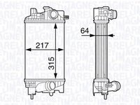 Intercooler BMW 3 E46 MAGNETI MARELLI 351319203010