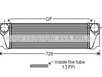 Intercooler BMW 5 Grand Turismo F07 AVA BW4374