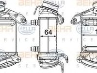 Intercooler BMW 5 Touring F11 HELLA 8ML 376 746-431