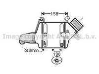 Intercooler BMW 6 Cabriolet F12 AVA BW4381