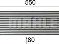 Intercooler BMW 7 (E65, E66, E67) MAHLE CI 184 000P