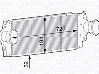 Intercooler CHEVROLET AVEO limuzina T250 T255 MAGNETI MARELLI 351319201950