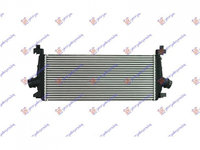 INTERCOOLER CHEVROLET CRUZE 2013-> Radiator intercooler 1.4i->2016V TURBO manuala 665x285 PIESA NOUA ANI 2013 2014 2015 2016 2017 2018