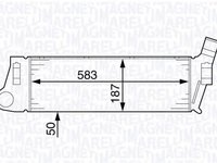 Intercooler CHEVROLET MATIZ M200 M250 MAGNETI MARELLI 351319201850