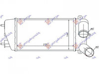 INTERCOOLER CITROEN C2 2003->2010 Radiator intercooler 1,4HDi 275x147x64 PIESA NOUA ANI 2003 2004 2005 2006 2007 2008 2009 2010
