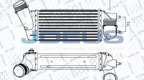 Intercooler CITROEN C4 Picasso I UD JDEUS 807M38A PieseDeTop